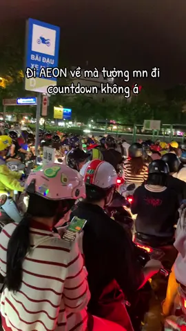 Đi đón giao thừa sớm hẻ #aeontanphu 