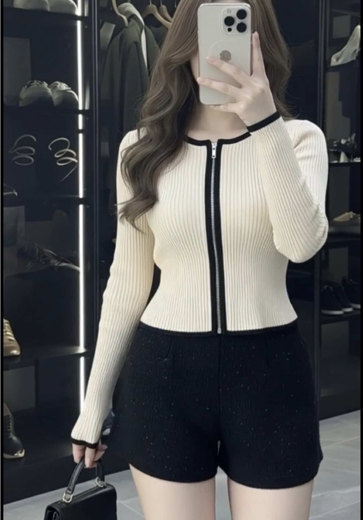 Áo cardigan này lên form đẹp lắm nha mấy ní #outfit #phoidoxinh #aokhoacnu #aolennu 