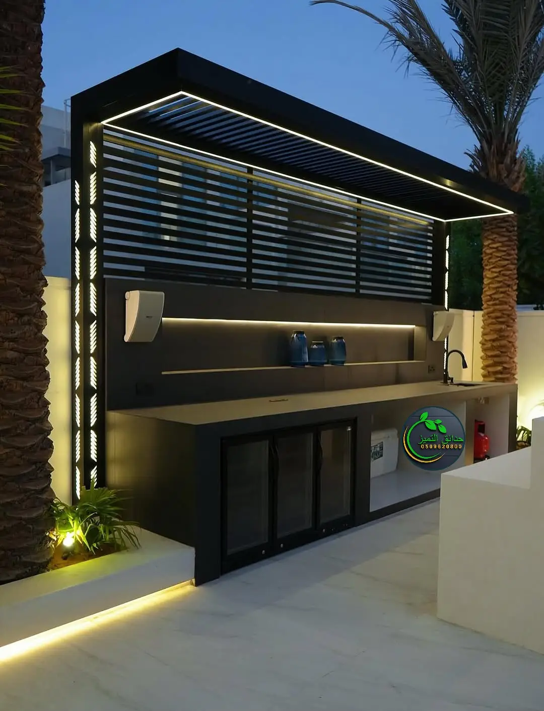 #بوليفارد_الرياض #ديكورات_مودرن #شلالات #حدائق_داخلية #نوافير 