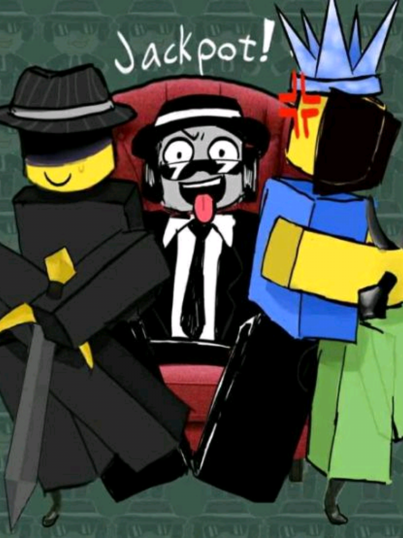 jack pot!! He's holding back his laughter (mafioso) and don't leave too many comments... #meme #forsaken #fypppppppppppppppppppppppppppppp #chancexmafioso #itrapped 