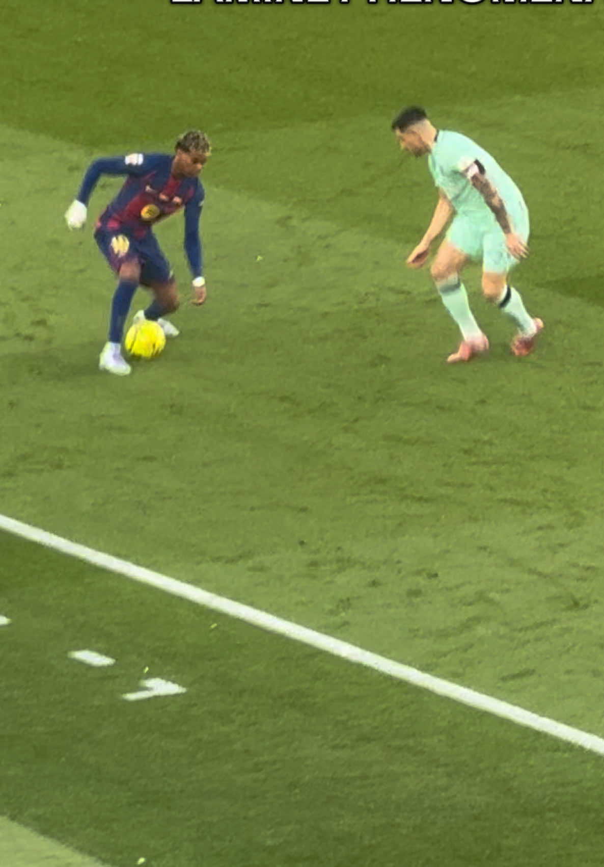 il est trop fort 😭 #lamineyamal #campnou #foryoupage❤️❤️ #pourtoii #barca @Lamine Yamal 