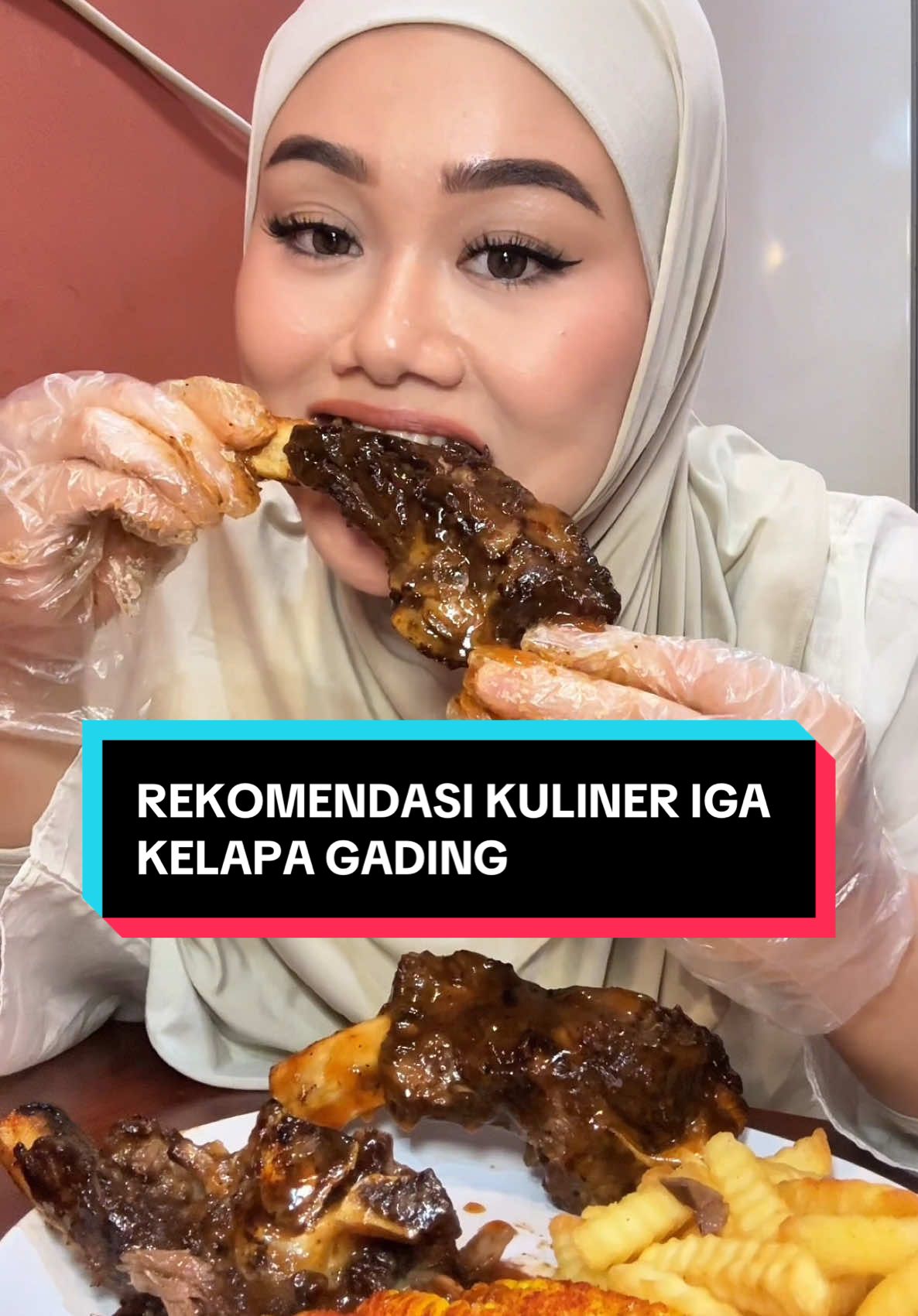 Suka banget yang hot ribs, pedesnya tuh ga lebaay, rekomen sihh top jos gandos👍 #atuduaiga #biyamakan #rekomendasikuliner #makanan #igabakar