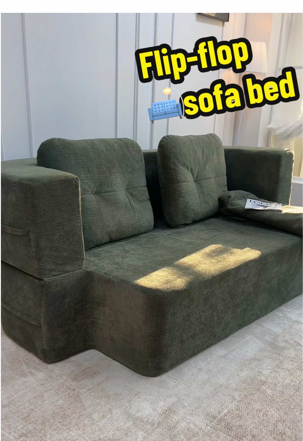 Oh,my god!flip-flop sofa bed 💕🛋️✨Who’s Shayla 🥰#fyp #couch #sofa 