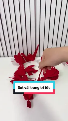 Set vải dạ treo trang trí tết #trangtritet #combotrangtritet #phukientreocaytet 
