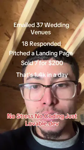 Tap in yall just try it. #lovablepartner #landingpage #aiwebsites #fyp #nocode 