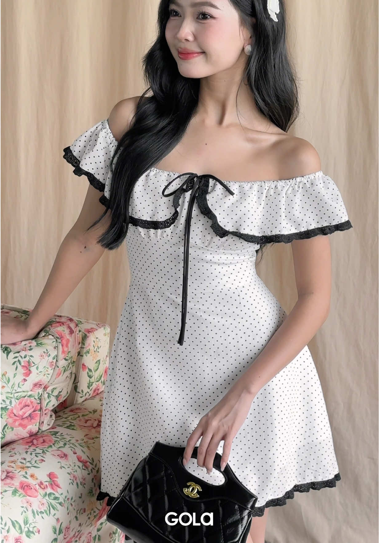 Nàng đã có em đầm bi này chưa🧐😍#gola #reviewquanao #xuhuong #thoitrangnu #fypシ゚viral 