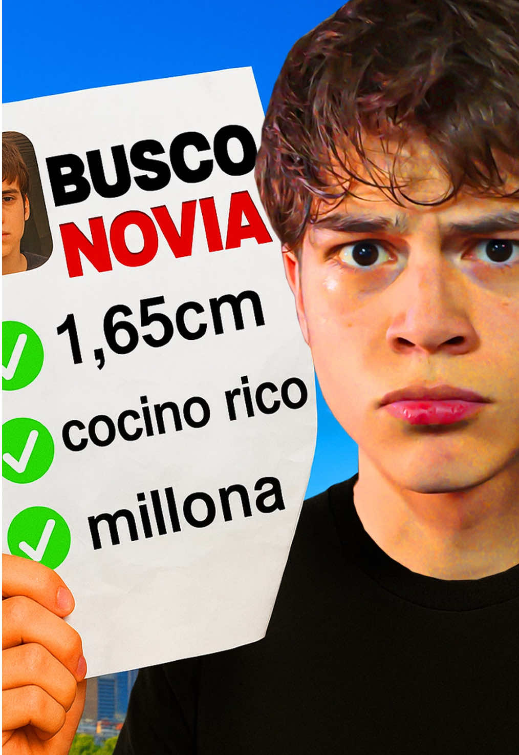 Buscando novia con curriculum en una fiesta