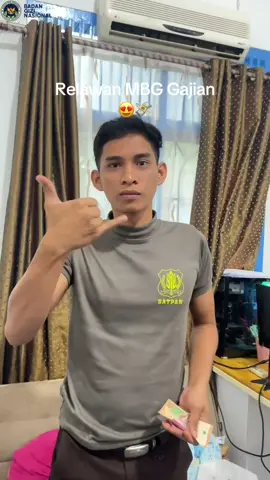 Hari yang paling ditunggu” ni🤭😅 #makanbergizigratis #bgn #sppi #mbglamdom #mbg 