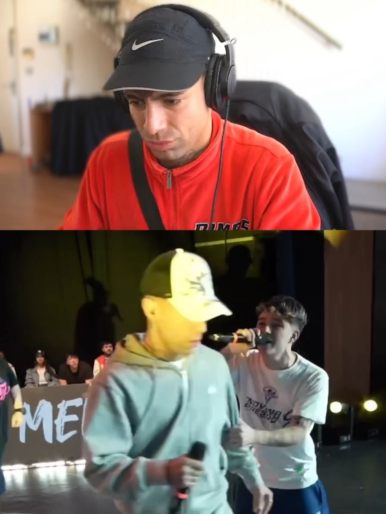 UN BUEN 4X4 contra EL MENOR 🔥 | Teorema Clips Suscríbete 🐲 #teorema #reaccion #freestyle #batallasderap #shorts #elmenor