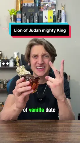 Lion of Judah mighty King opens up like Angel shares but quickly becomes its own thing it’s fresher it has a more woody musky take to the sweet cinnamon boozy cognac vibe W scent #fragranceknowledge 