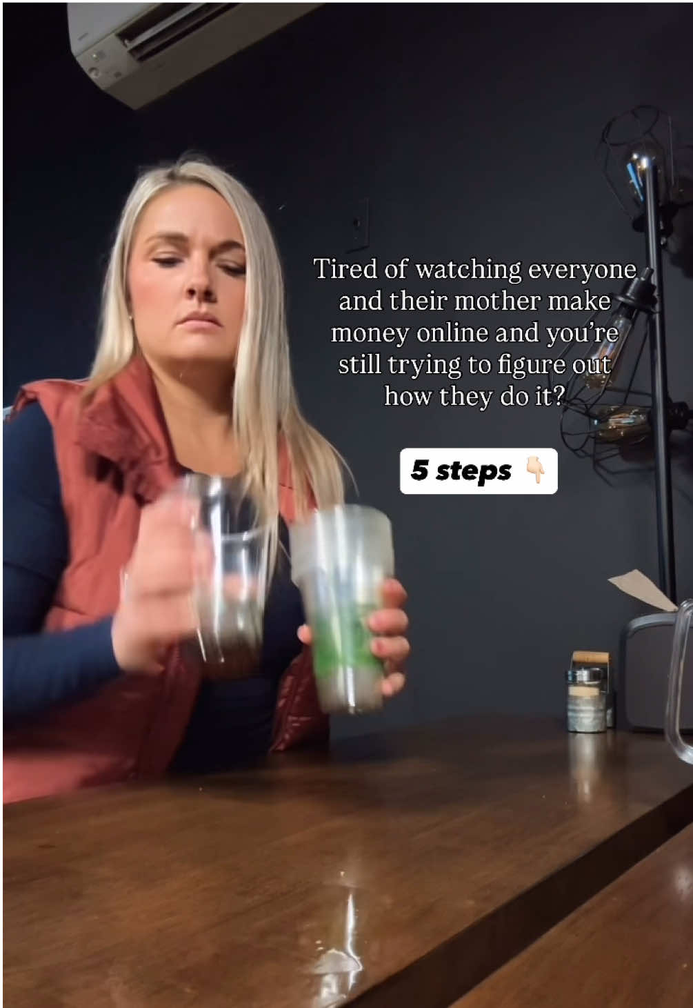 I started looking for ways to make money from home in 2023 because I didn’t want to leave my kids for a 9-5 that didn’t even get is ahead.  I don’t have a college education but I was determined to do something better for my family. I was nervous, but I also was terrified of nothing changing so I took a chance on myself.  And now? I earn online from my phone, I can work from home in just a few hours each day and I have income streams that don’t reply on clocking in.  Most people hear “make money from your phone” and think you have to message people all the time or be some sort of influencer and that’s not what I do. You can even do this faceless if you want 🫣 With digital marketing you share unique 🔗s and when someone completes a transaction you get commissions online from your phone.  My favorite part is you don’t even have to sell a thing! As long as you’re willing to learn and stay consistent you can do digital marketing.  These are the 5 steps beginners need:  1. Pick a topic you LOVE. Ex: fitness, makeup, cooking  2. Search [topic] + affiliate program and apply. So many companies offer this.  3. Set up a simple domain, short email campaign and a sales funnel for leads  4. Pick your fav social media platform. Just one to start. Create an account for this topic only.  5. Create content every day that is helpful to your ideal audience (it can be short) and direct them to your offers.  This can be done over & over.  Drop a “SIMPLE” and I’ll send you my free masterclass that will show you step by step how to start building income online from home.  #digitalmarketing #digitalproductsforbeginners #financialfreedomjourney #startanonlinebusiness #makemoneyfromyourphone 