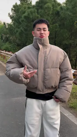 Áo Phao Boxy Crop NOLABEL Dáng