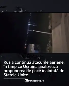 Rusia continuă atacurile aeriene, în timp ce Ucraina analizează propunerea de pace înaintată de Statele Unite. Articolul complet îl găsiți în comentarii și în linkul din bio! #fyp #BreakingNews #viral_video #tiktoknews #stiripesurse  Sursa: X