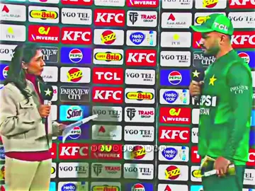 Match winner interview 👀😍🔥 @شاہ 👀👅 #foryoupage #foryou #trending #fypシ #viral
