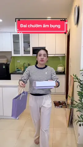 Đến tháng hay đau bụng thì dùng đai chườm ấm này nha #daichuomambung #nhacuaenn 