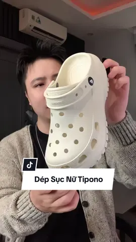 Dép sục nữ đế cao 7cm đi siêu đẹp mà chất liệu nhẹ êm nha chị em #giaydep #hieusachieu #tiktokshop 