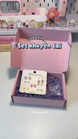 Set khuyên tai zircon cho các nàng nè #nanaday #khuyentai #trangsuc #khuyentaixinh #bongtai 