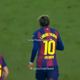 Yamal trivela assiste Today 💀 #footballtiktok #spain #yamal #barcelona 