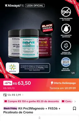 kit pro3 magnésio #tiktokshop 