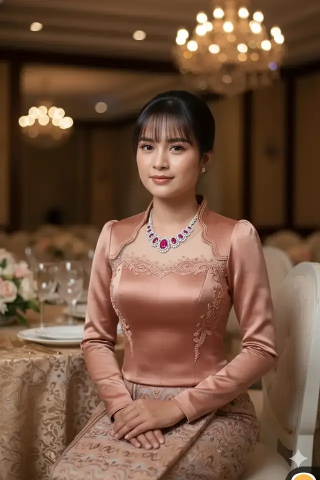 မူရင်းဖန်တီးသူများကို လေးစားစွာ credit ပေးပါတယ်ရှင် 🙏 #မြန်မာဝမ်းဆက်ဒီဇိုင်းလေးများ #ပွဲတက်ချုပ်ပုံလှလှလေးများ #ကြယ်စင်သစ္စာ #Gemini 