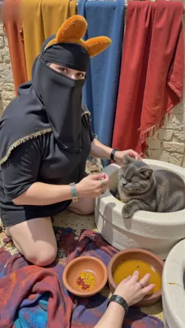 القطة لطيفة... لكنني أكثر لطفًا منها #بنات_السعوديه #قطط_السعودية #تعارف #catsoftiktok #saudigirl #حب #حيوانات_اليفه #Relationship #جمال