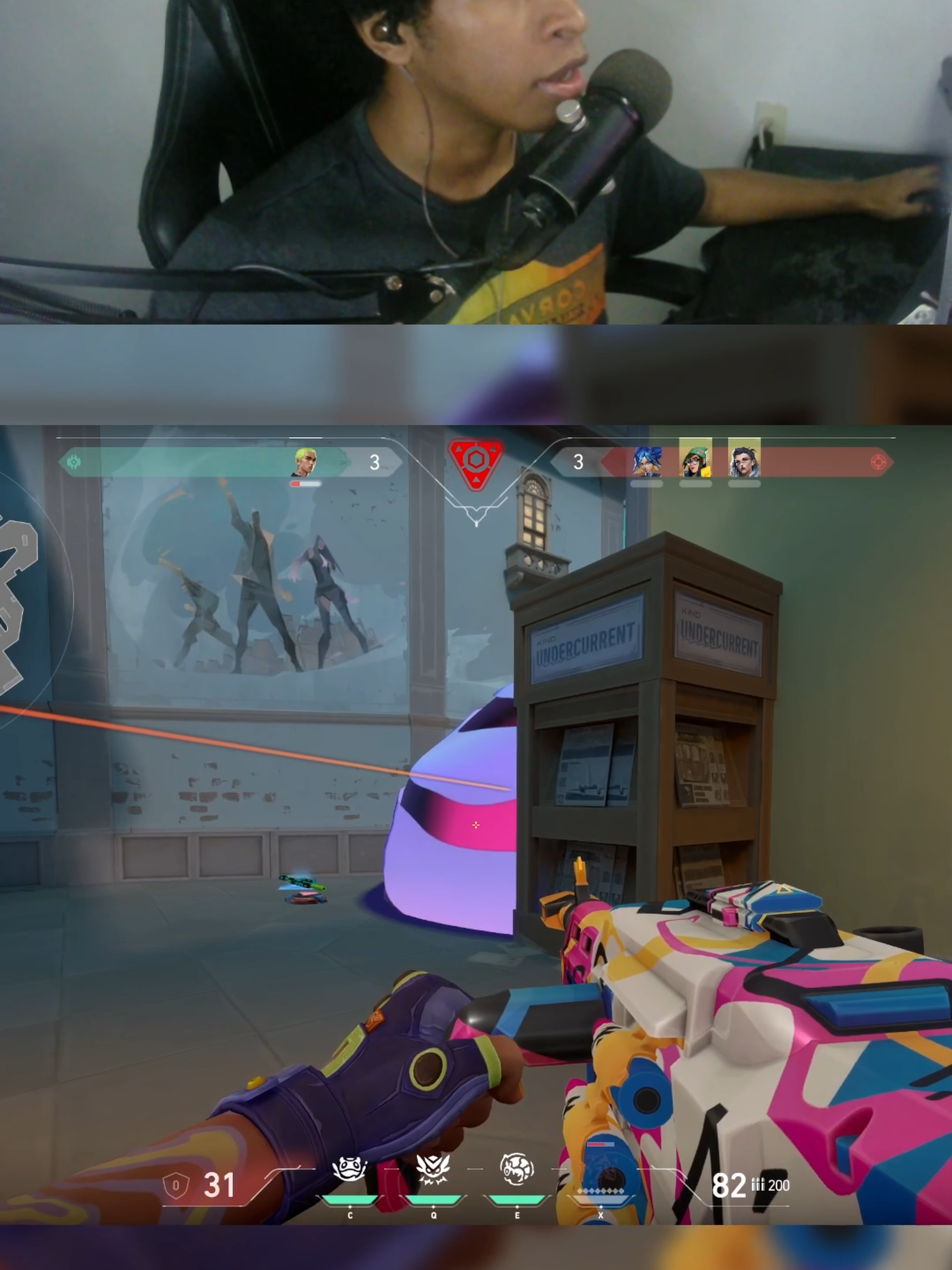 Como no jugar al valorant #3 #Valorant #valorantclips #valorantgaming #ArgosLive #Fails