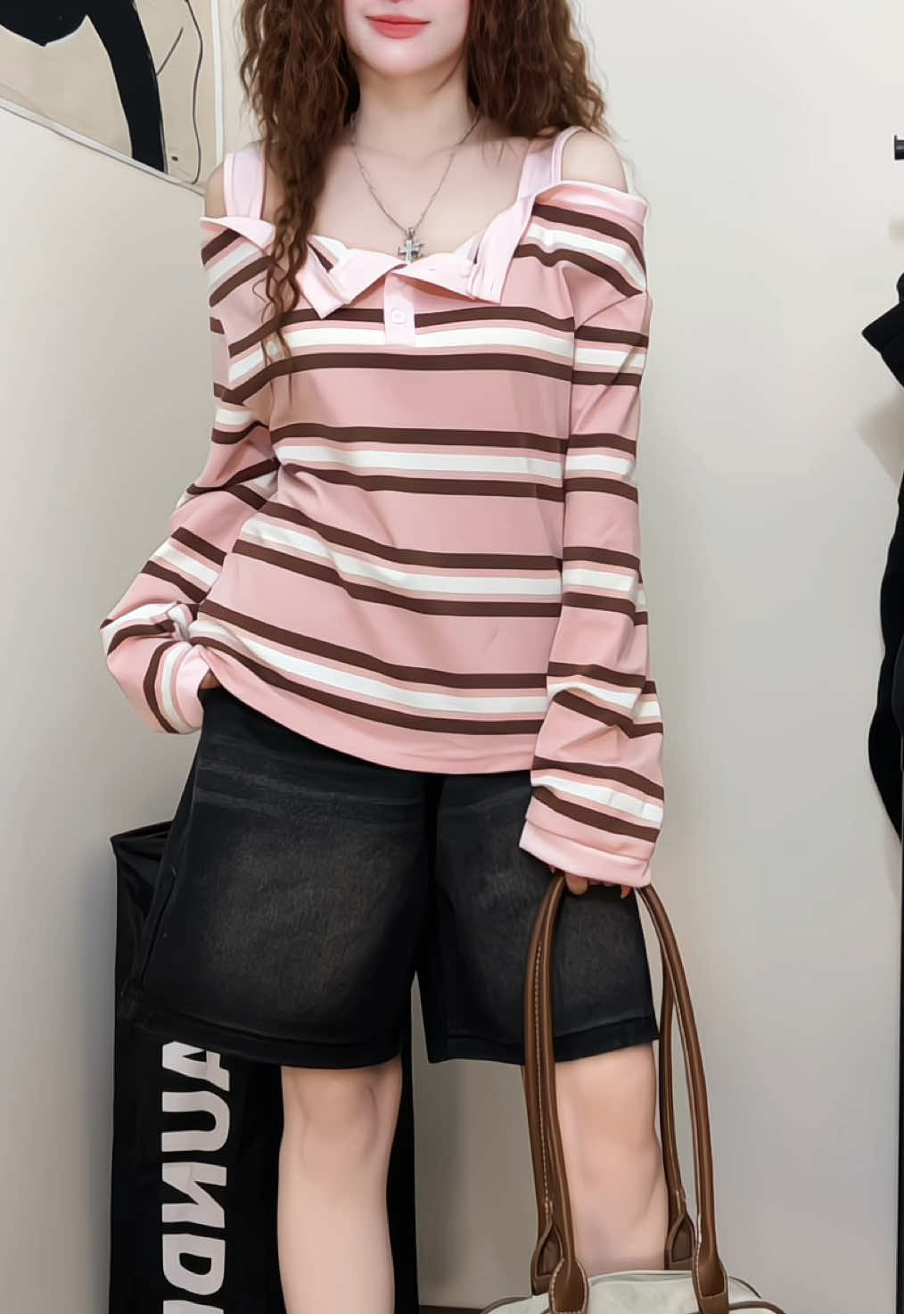 พิกัดเสื้อ👉🏻@กระต่าย เลดี้สมอลล์ 👈🏻🤎💗