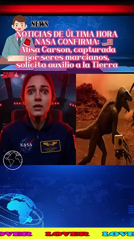 ALYSSA CARSON hace una nueva transmisión desde MARTE Y acaba de SER secuestrada por EXTRATERRESTRES Y LA NASA no lo AYUDA El terror en marte 🚨#usa #usa_tiktok #unitedstates #alisacarson #news