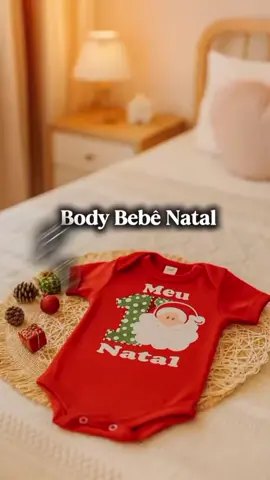 Link do produto nos comentários.  #bodybebe #bodydenatal #natal #meuprimeironatal 