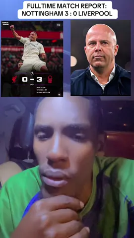 FULLTIME MATCH REPORT: NOTTINGHAM 3 : 0 LIVERPOOL #footballtiktok #PremierLeague #liverpoolfans #ynwa🔴🔴🔴 #arneslot 