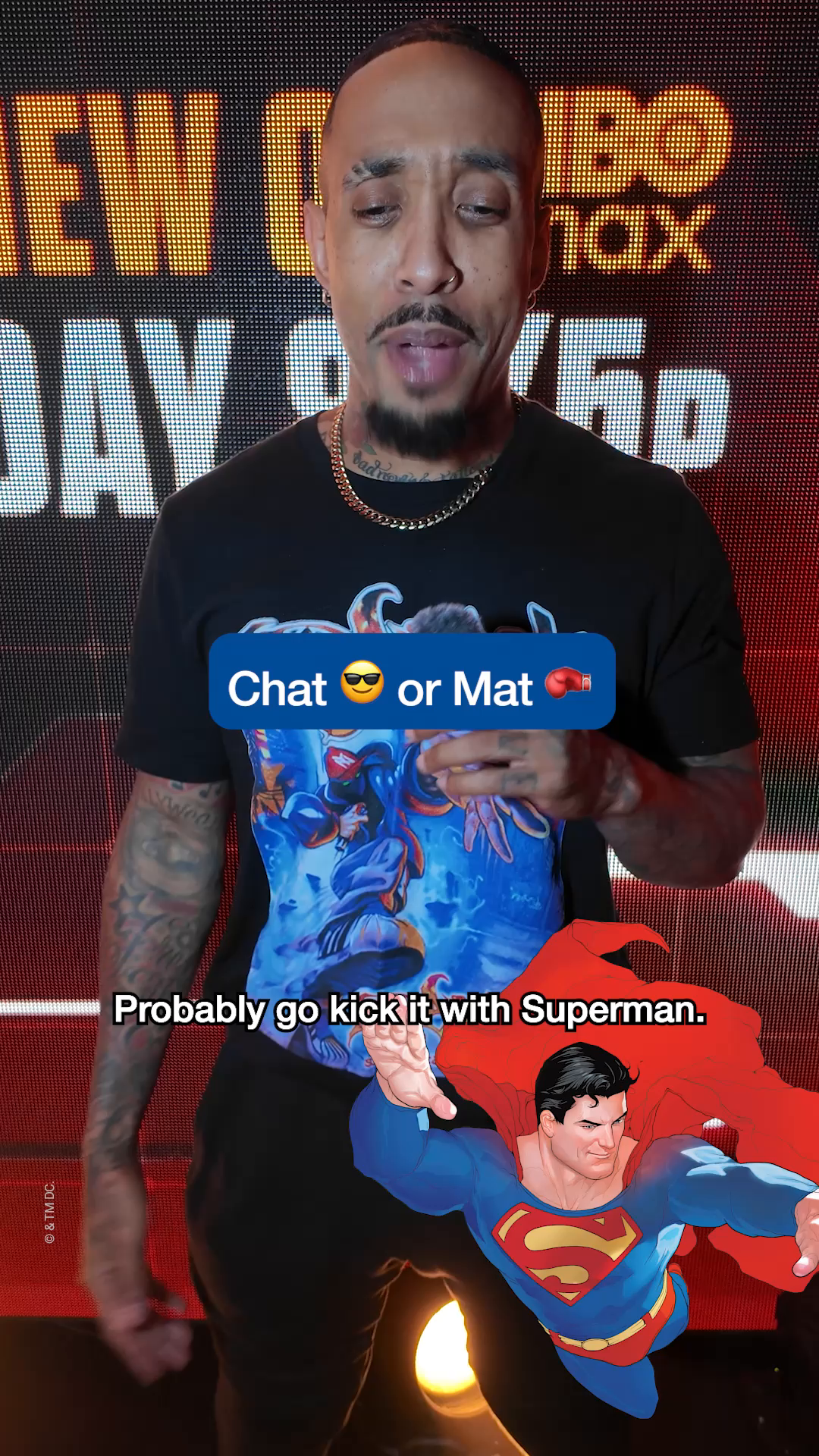 Did he just call Superman a nerd?! 😭