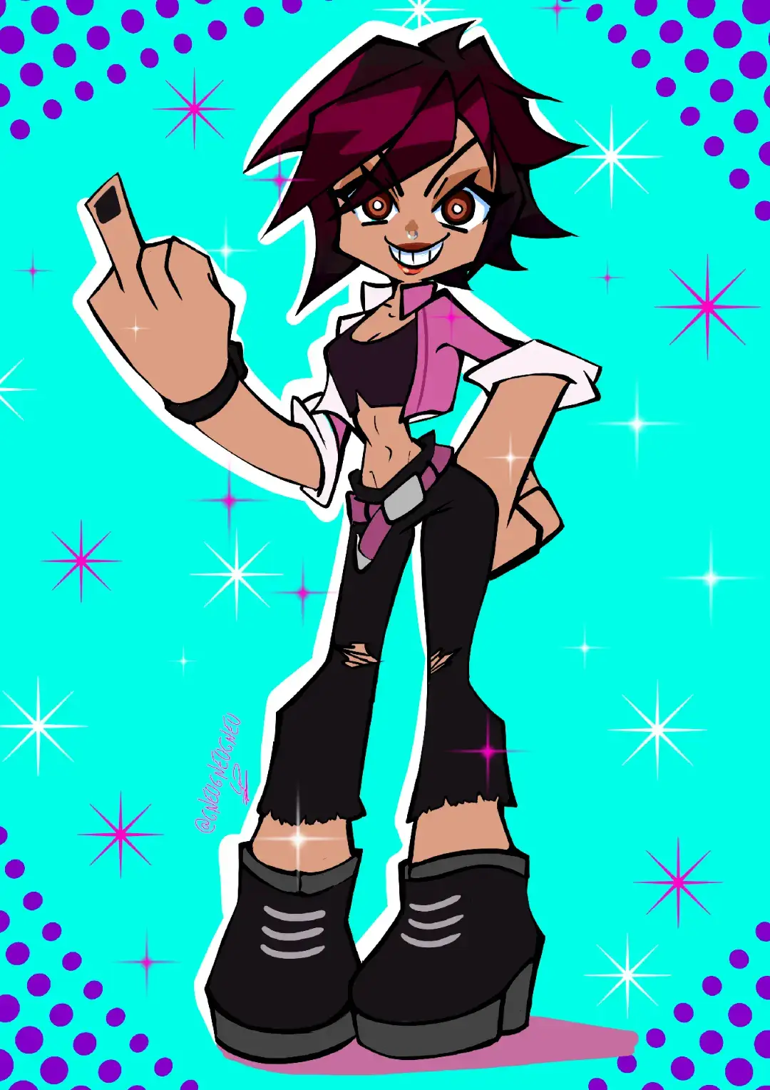 Tried this for fun 👀 #dispatch #paswg #invisigal #blondeblazer #prism 