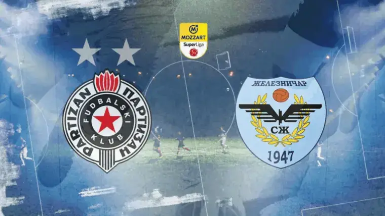 GLEDAJTE DIREKTNO, FUDBAL SLS: PARTIZAN – ŽELEZNIČAR (18h30min); LINKOVI ZA PRENOS UTAKMICE NA SAJTU VOLIMPARTIZAN.RS 