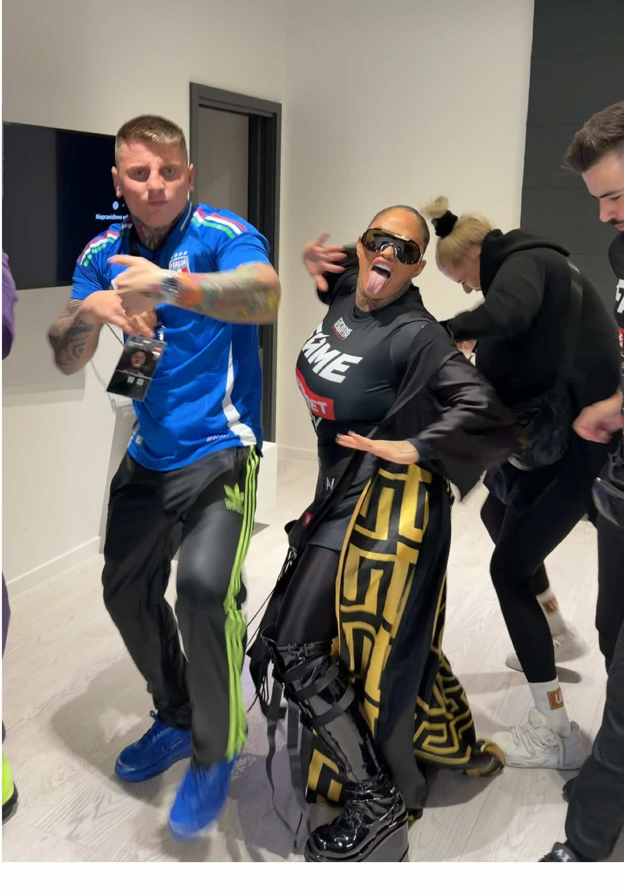 Nastroje przed galą bardzo dobre 😅 #famemma #FAME28 