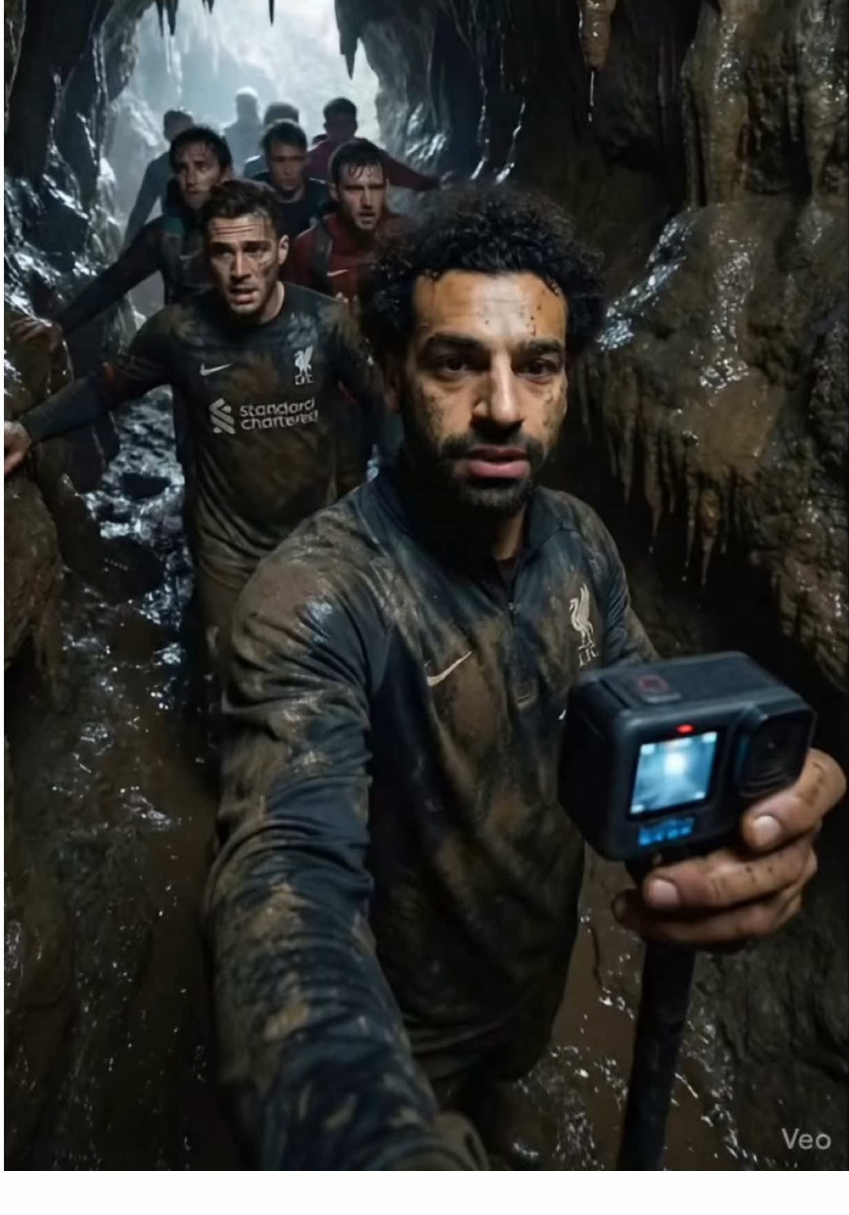 Hahahahah Salah buat tour dalam gua kali ni. Dia dah tau jalan sebab dah selalu masuk rupanya. Ramai pulak geng Liverpool sampai awal dalam gua hahaha #Liverpool 