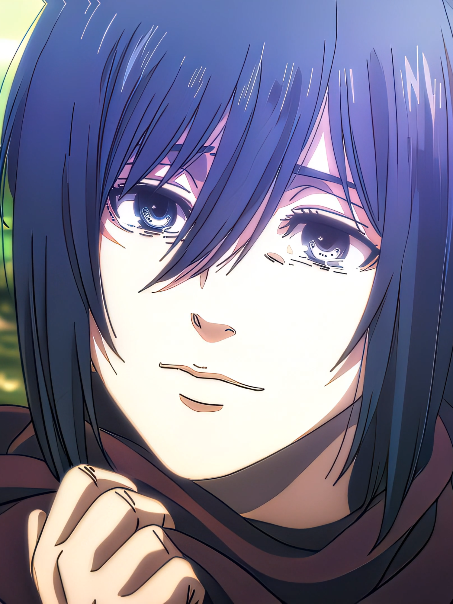 My black haired queen //  #mikasa #mikasaackerman #mikasaedit #mikasaackermanedit #aot #AttackOnTitan #aotedit #snk #shingekinokyojin #anime #fyp