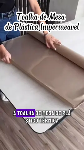 Toalha de Mesa de Plástico Impermeável Térmica. Facilidade no dia a dia Link nos comentários  #achadosshopee #achadinhos #mesa #mesaposta #limpeza 