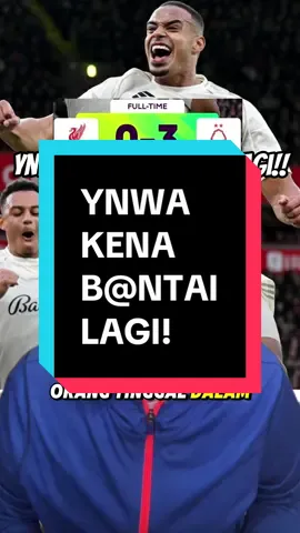 LIVERPOOL KENA B@NTAI LAGI!! #SukanDiTikTok #liverpool #ynwa #nottinghamforest 