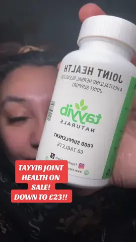 In my opinion, This is the number one join supplement! @Tayyib Naturals get it for your parents, grandparents or anyone who you know is suffering. A lot people are getting these for their parents and grandparents and from the reviews, it’s made such a difference over very little! GRAB IT WHILST THE FLASH SALE IS ON! #fyp #tiktokmademebuyit #blackfriday #joints #supplements 