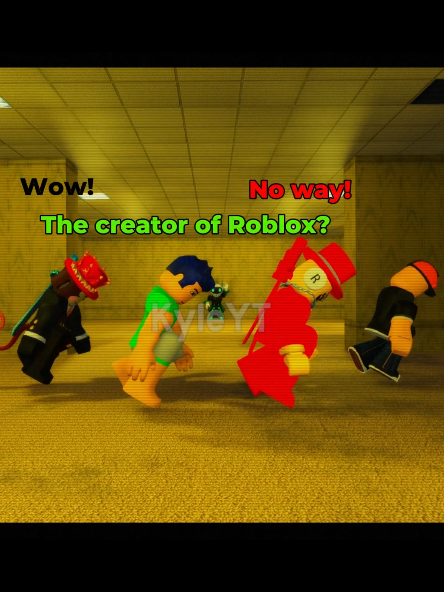 Dancing in the backrooms! #roblox #robloxfyp #backrooms #robloxtrend #gaming