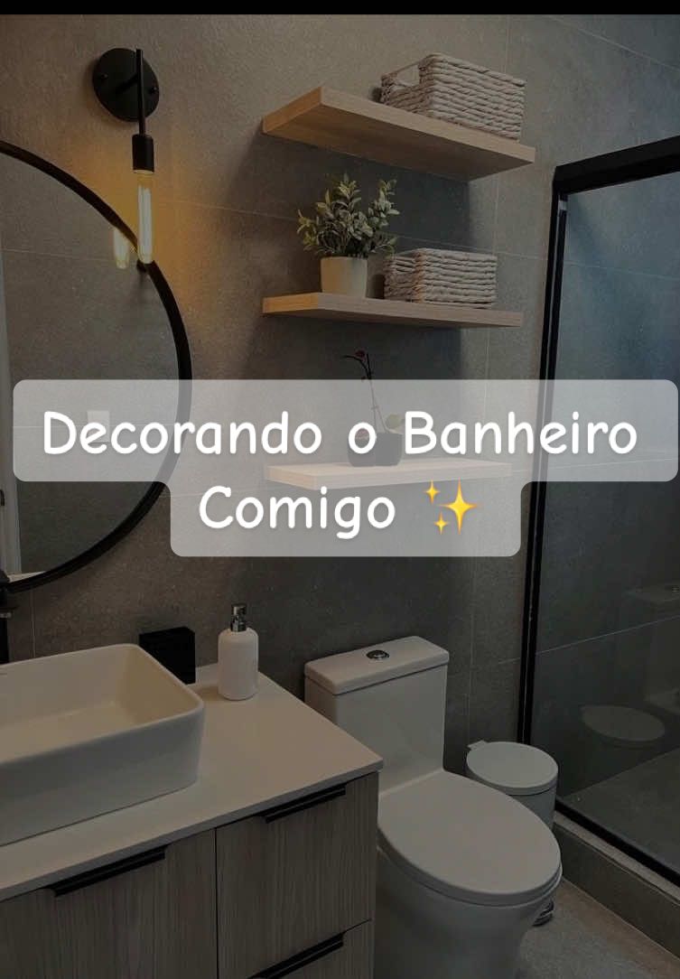 ✨Gostou? Se você gosta desse tipo de conteúdo, comenta “QUERO” que eu te mando o link! 📩 #decoration #inspiracao #banheirodecorado #shopee 