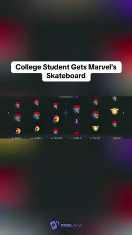 College Student Gets Marvel's Skateboard