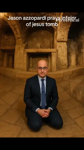 Jason azzopardi prays infront of jesus tomb. #jokes #ticktock #virale #malta🇲🇹 #viralvideos 