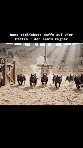 Roms tödlichste Waffe auf vier Pfoten - der Canis Pugnax