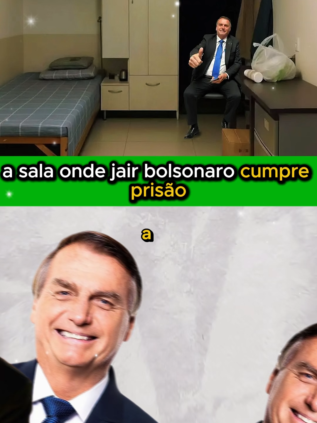 Sala onde Bolsonaro está preso detalhes revelados #jairbolsonaro#prisão