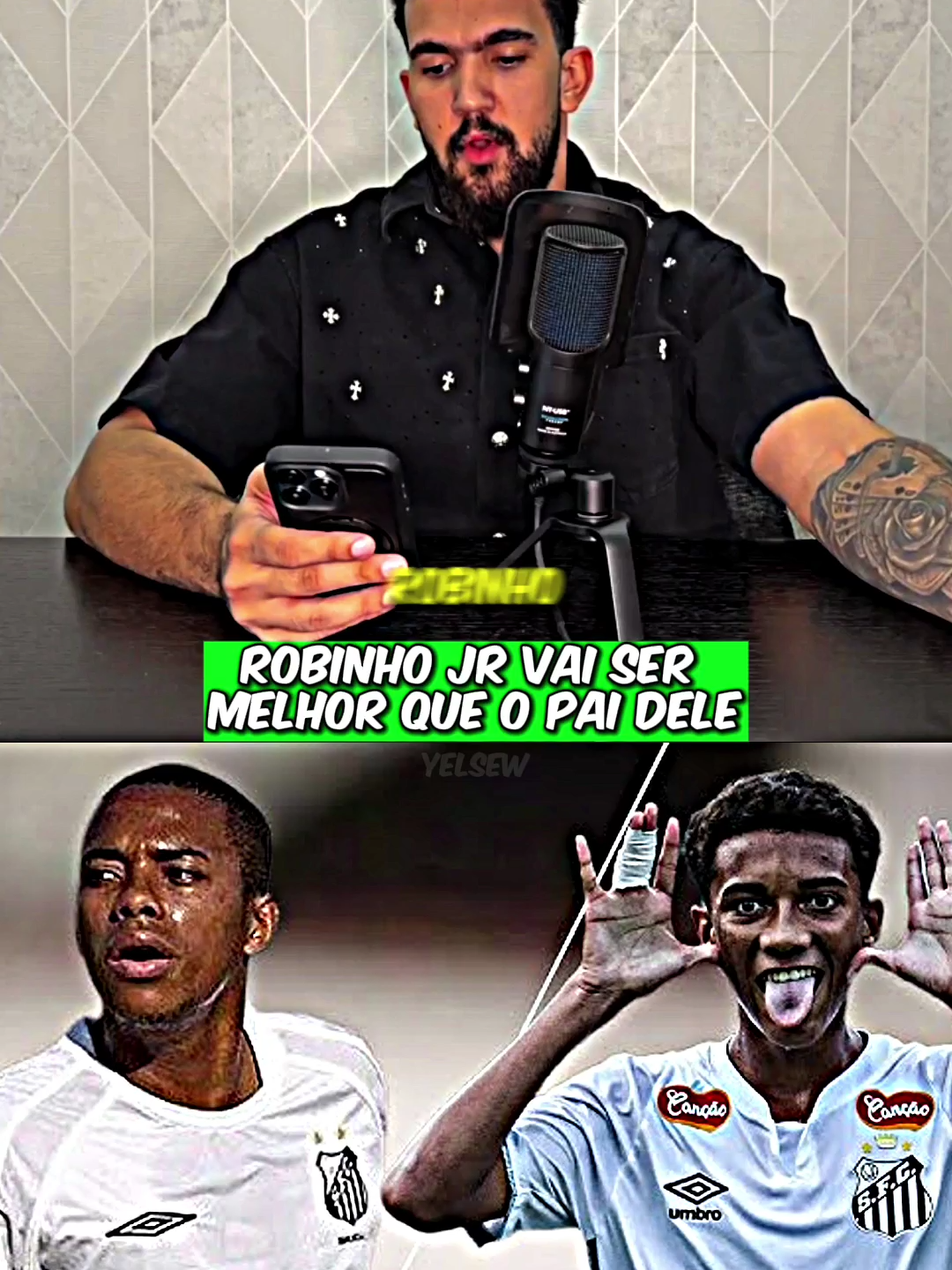 Robinho JR vai ser melhor que o pai dele #ayrtonbrito #clipfyleague #ayrtonclipfy #santos @clipfyai.league @ayrtonbrito_