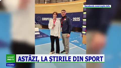 Medalie de argint și titlu de vicecampion european până la 18 ani pentru luptătorul moldovean de taekwondo, Artiom Roșca. Sportivul nostru a obținut trei victorii la competiția continentală în drumul spre medalie. Ce alte rezultate de răsunet are în palmares vă spunem astăzi, la știrile din sport de la ora 20:45.