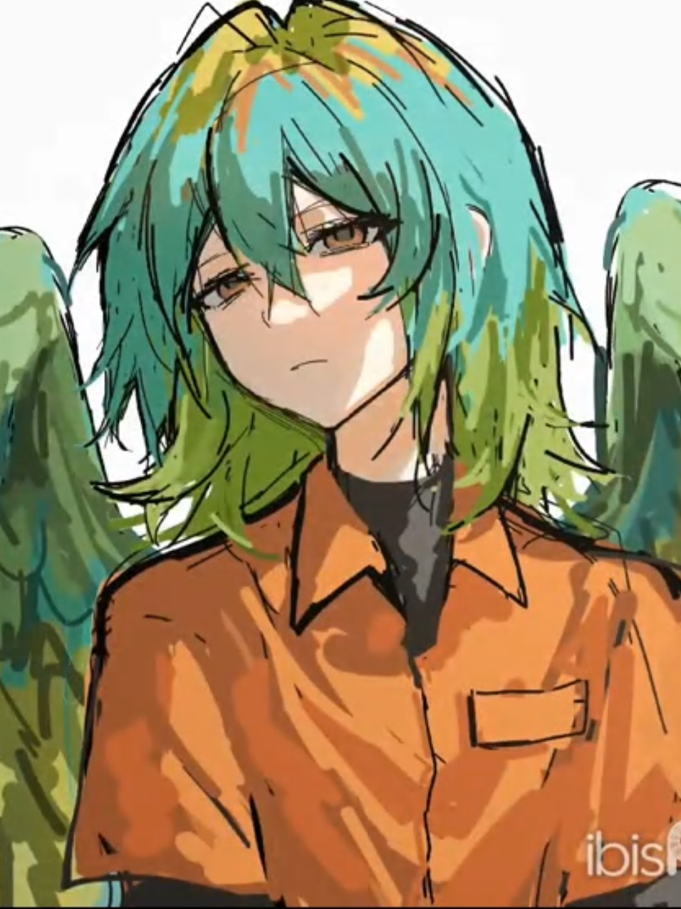 Paragon Parrot? I still didn't catch up till this part of the story, but I still wanted to draw something about it... #unstableuniverse #unstablesmp #parrotx2 #wifies #parrotx2fanart 