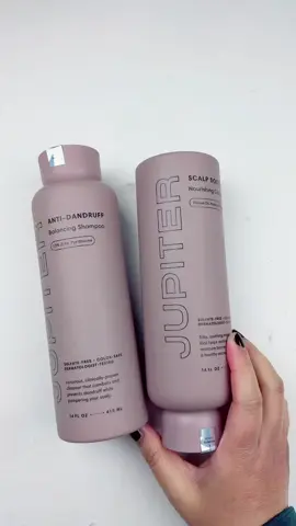 Jupiter anti dandruff shampoo and scalp soothing conditioner set 