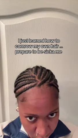 About time #fyp #naturalhair #type4hair #cornrows #protectivestyles 